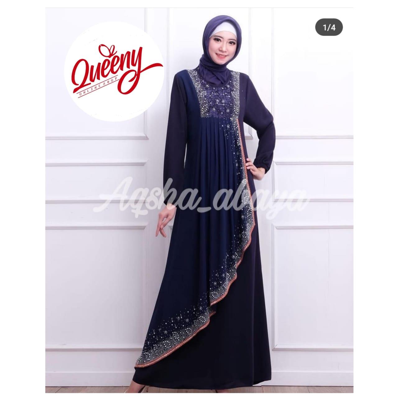 gamis abaya pita india payet terbaru - abaya fashion muslim