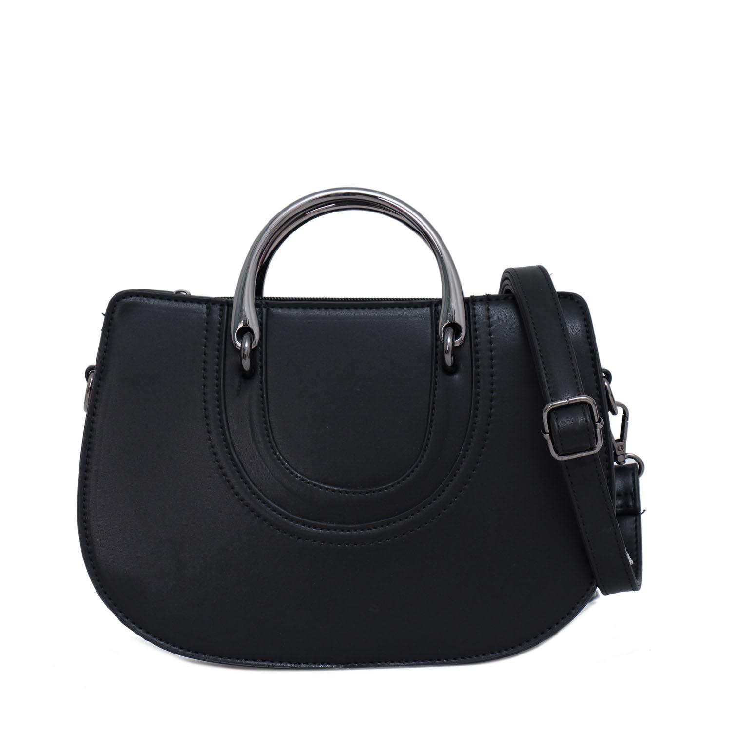 Lorica by Elizabeth Gaia Handbag Black