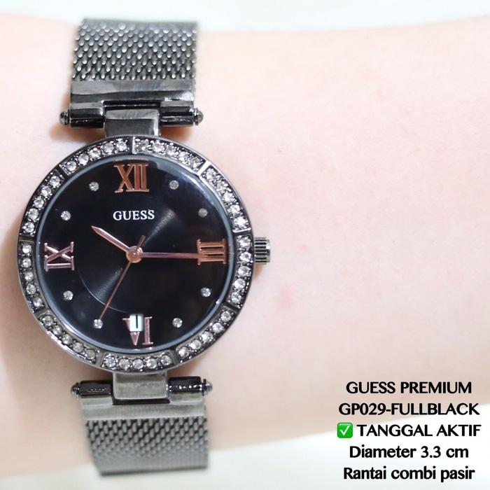 DISKON Jam tangan wanita guess rantai tali pasir termurah gold fossil/rolex