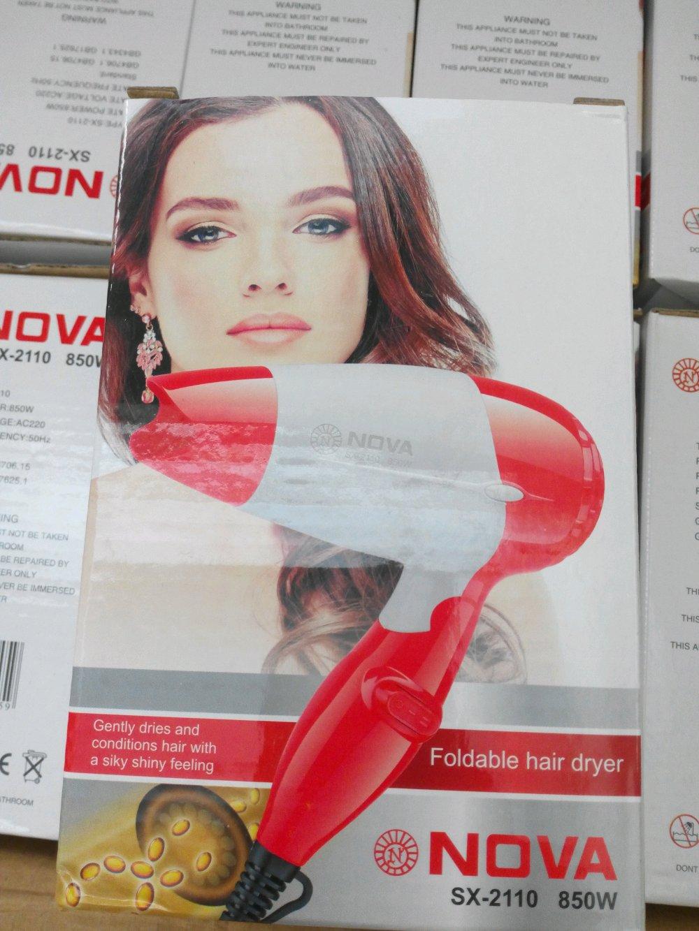 Hair Dryer Hairdryer Nova SX-2110 Pengering Blow Rambut Mini Lipat
