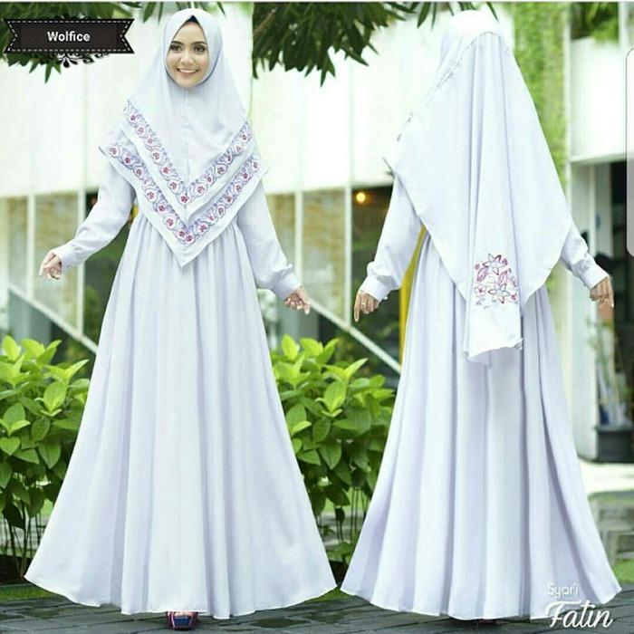 Fatin Gamis Syar'i + Khimar (3 varian)