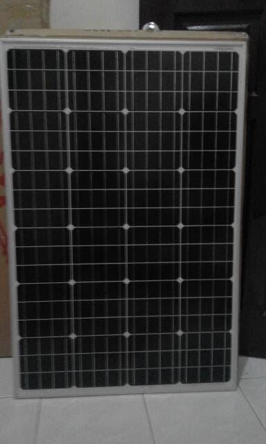 Promo Solar Panel Surya monocrystalline 100WP / Solar Cell 100 Watt Original