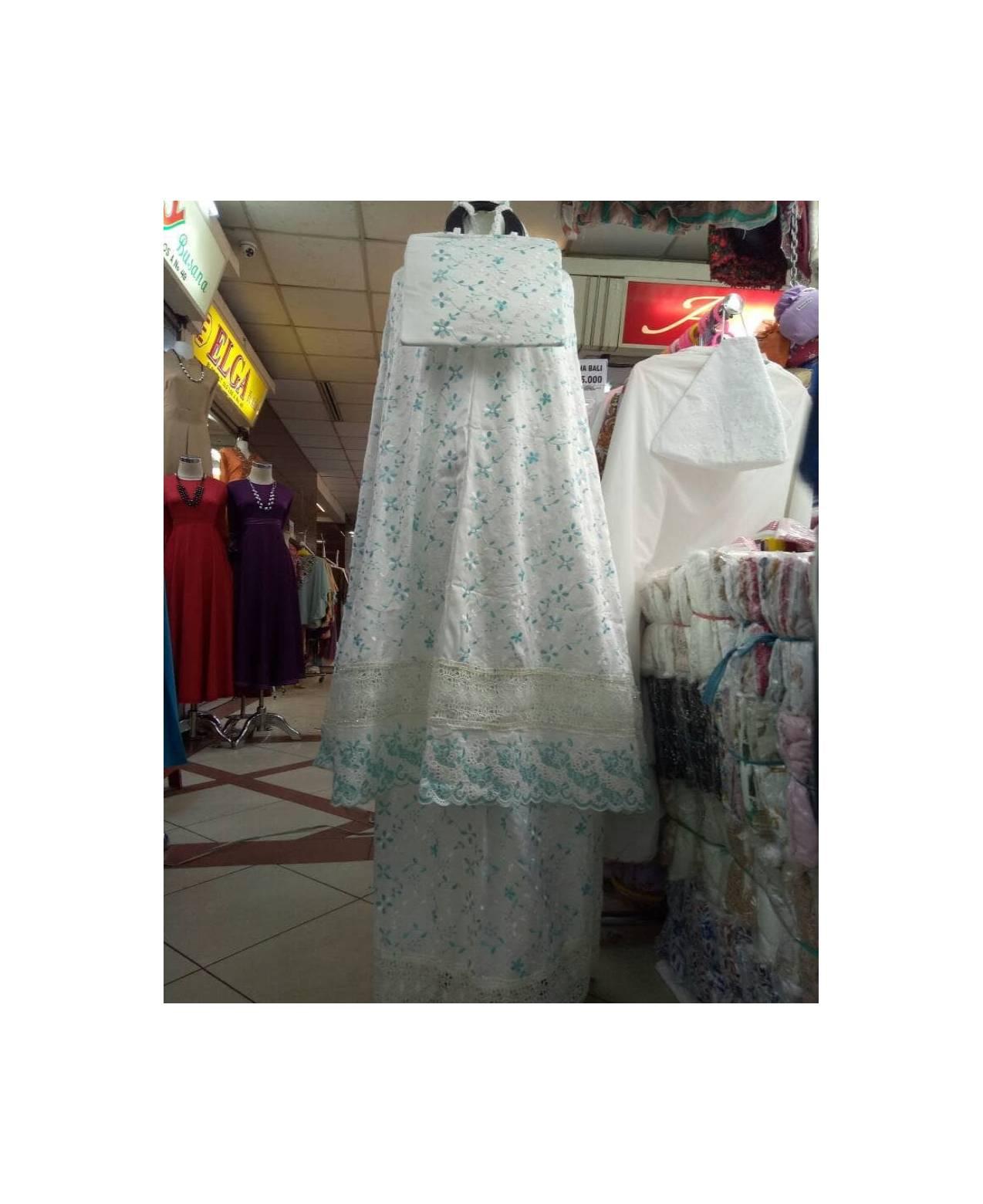 Limited Edition Suplier Mukena Terbaru Sutra Paris Rempel Warna Grab