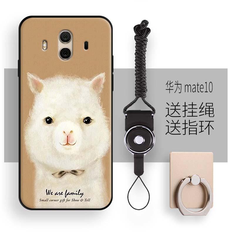 HUAWEI1 Casing HP Mate10 Aneh tapi Lucu Silikon Hewan Kelinci