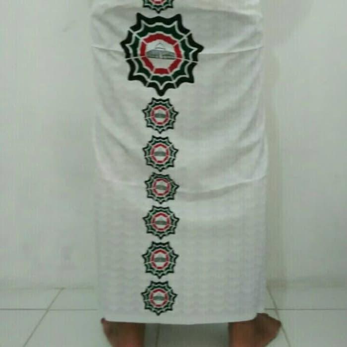 PROMO - PROMO RAMADHAN - SARUNG BERKUALITAS MEREK RABBANI - Sarung Rabbani Palestine 1 Putih Terbaru Sarung Rabbani Palestina - SARUNG TARWIH - SARUNG PUASA - SARUNG RAMADHAN - PALING LAKU - KUALITAS TERJAMIN