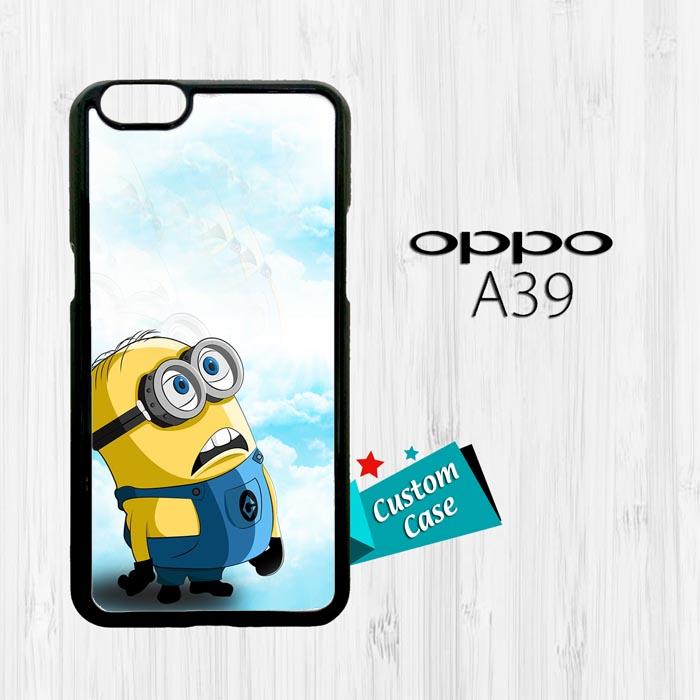 Minion from Despicable Me Vektor O0390 OPPO A57 Custom Case Cover