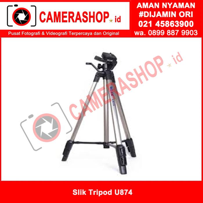 Slik Tripod U874 (Baru,Original&Bergaransi Resmi)