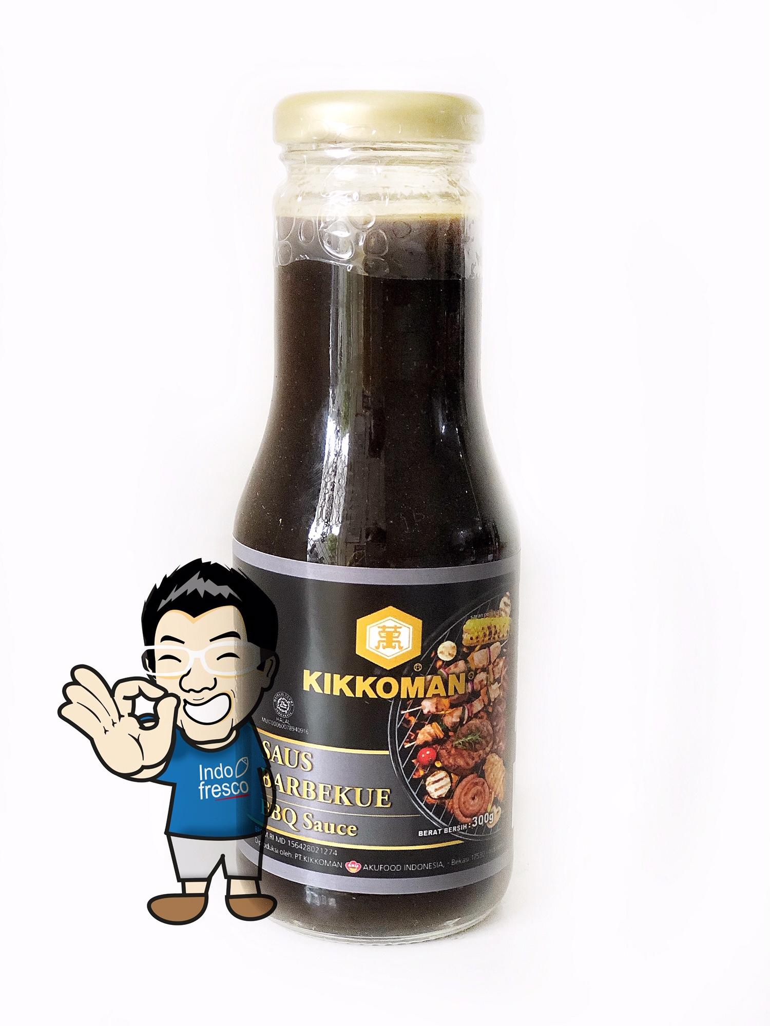 Kikkoman Honey Barbeque BBQ Sauce- Saus Barbekue HALAL 300g