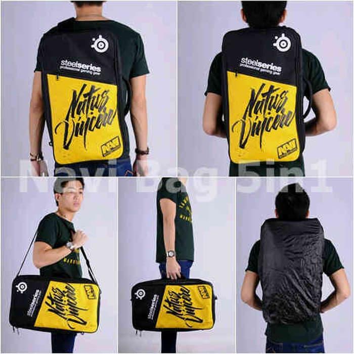 PROMO!!! Gaming Bag (Tas Gaming) Barracuda v5 5in1 Navi Art Black - ayXxba