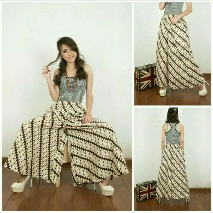 Miracle Celana Panjang Darla Kulot Jumbo Batik Wanita