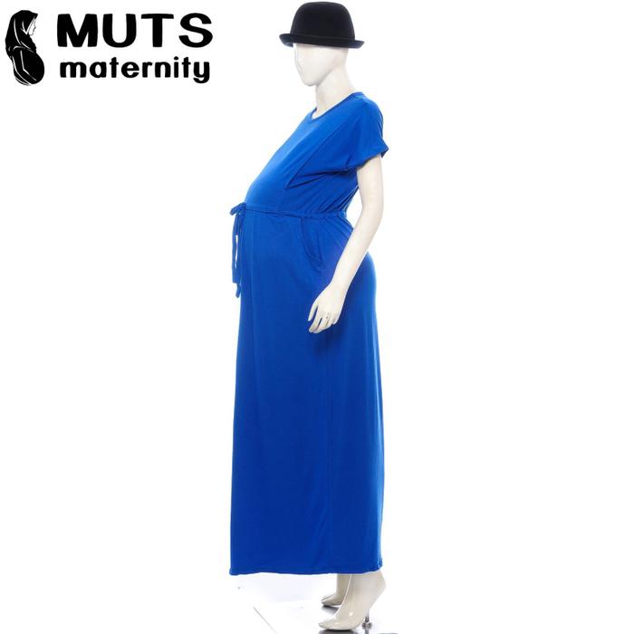 vaza dress baju dress tunik gamis manset batik hamil menyusui jumbo