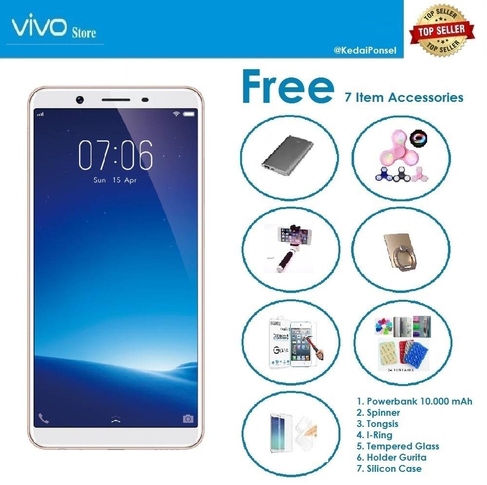 VIVO Y71 New Version [2/16GB] + Paket Accessories (7 Item)
