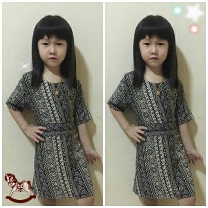 LQ DRESS KIDS SONGKET
