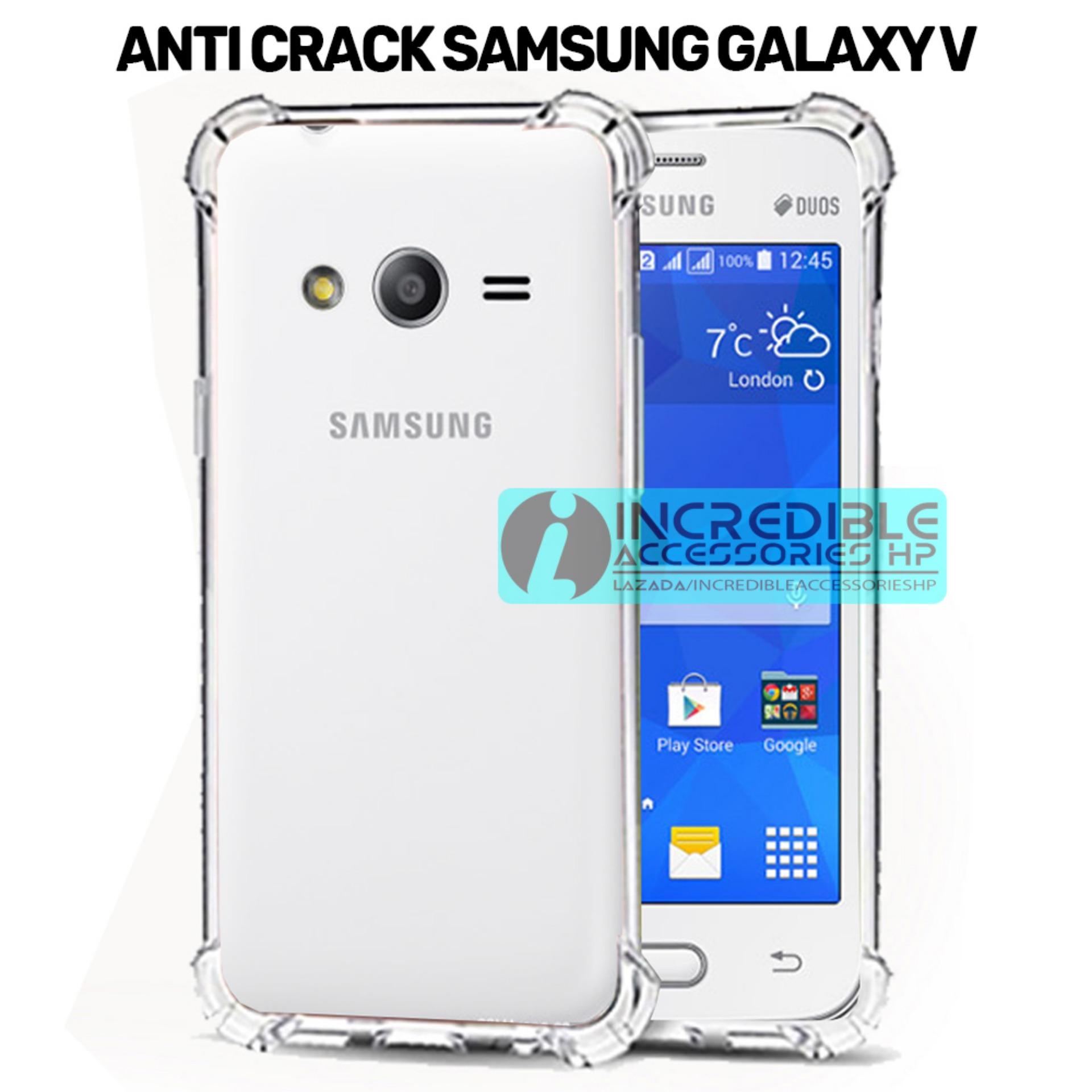 Case Anti Shock / Anti Crack Elegant Softcase for Samsung Galaxy V (G313) - White Clear