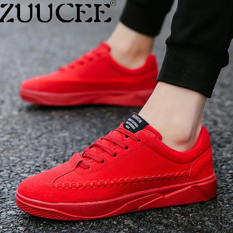 ZUUCEE Kasual Pria Musim Semi Babi Hutan Sepatu Ledakan Olahraga Sepatu Semua-Cocok (Abu-abu)-Internasional