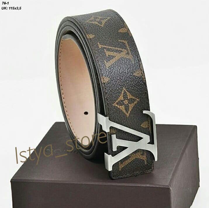 Gesper Ikat Pinggang Pria Branded Kulit Import
