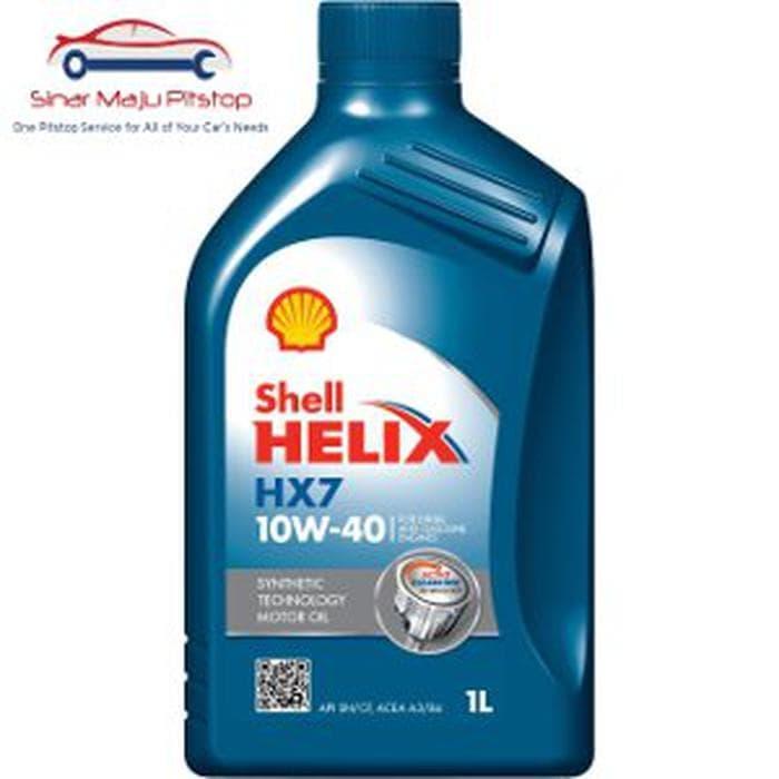 Shell Helix HX7 10W-40 API SN CF - Pelumas Oli Mobil Bensin 1 Murah