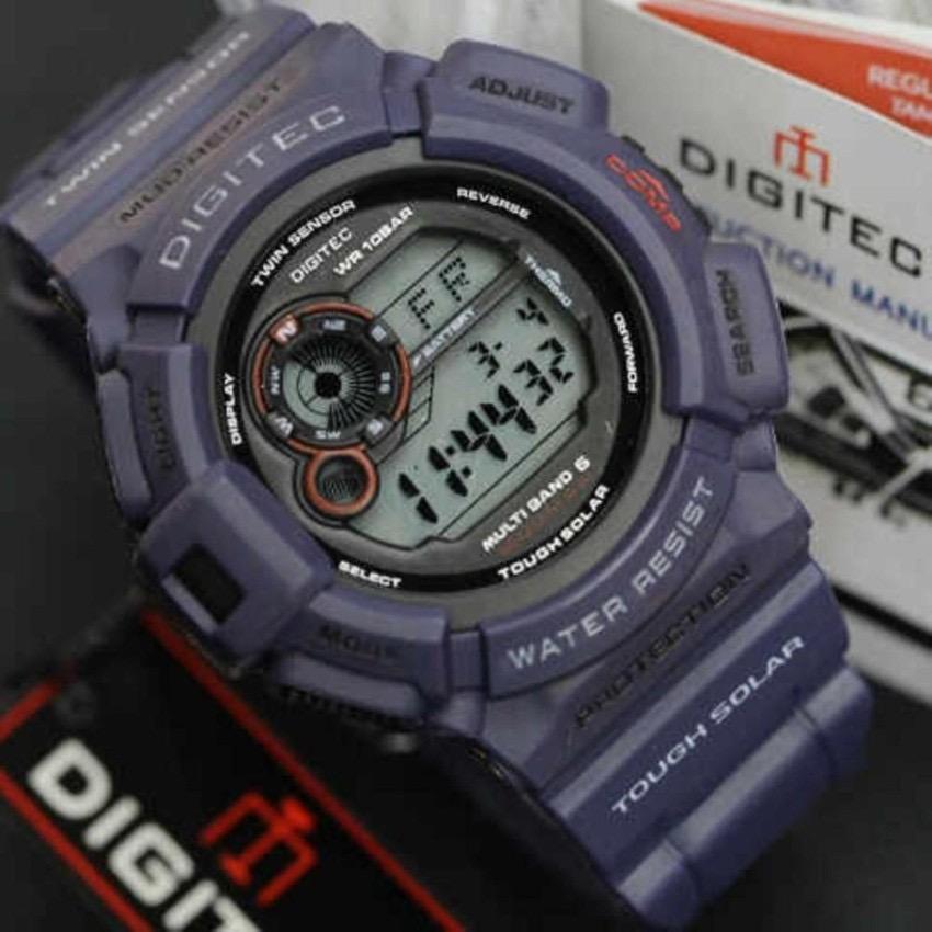 Digitec Jam Tangan Pria Original Anti Air DG 0011 - Tali Karet