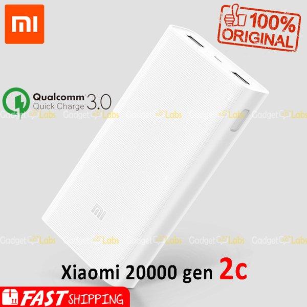 POWER BANK XIAOMI MI2C VERSI 3 20000MAH FAST CHARGING ORIGINAL
