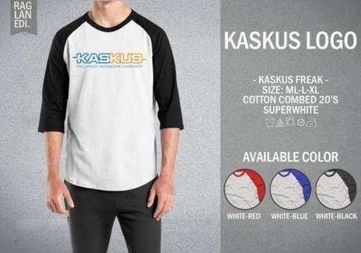 KAOS RAGLAN - KASKUS LOGO MURAH | KAOS DISTRO MURAH | RABBANI DISTRO - 3PXguR