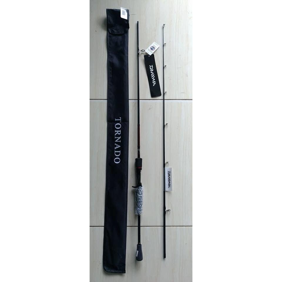 Joran Pancing Baitcasting Daiwa Tornado 602MB 180cm