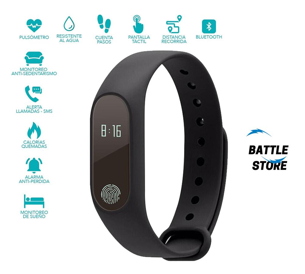 M2 Smartwatch - Smart Watch M2 Sport Band Waterproof Pedometer Heart Rate Monitor Wrist OLED Display Anti-lost SmartWatch for Android and IOS