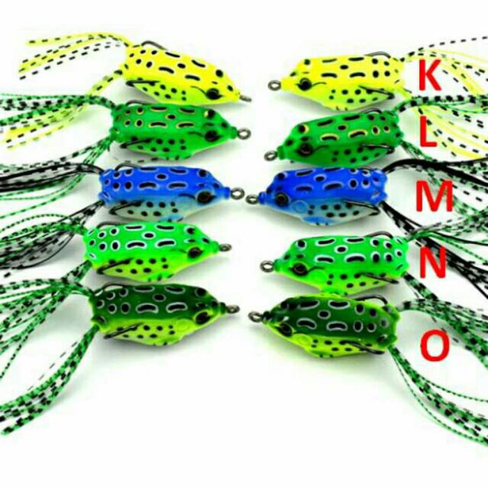 HARGA PROMO!!! Soft lure frog Umpan bentuk kodok - 0Tr1Fb