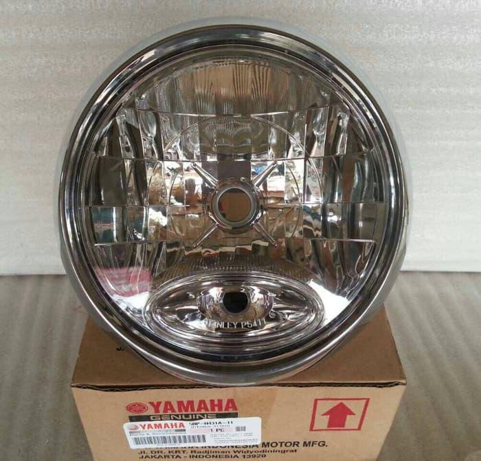 PROMO LAMPU DEPAN SCORPIO Z 1 PAKET ORIGINAL YAMAHA TERBARU