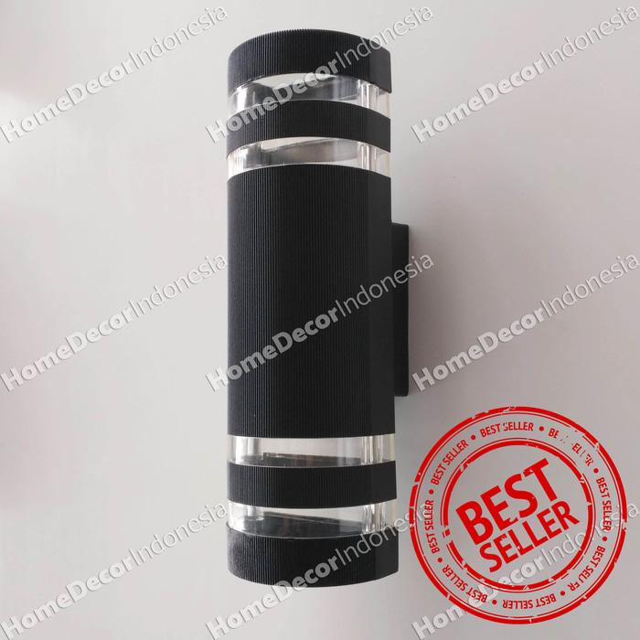 Lampu Dinding Hias Taman Rumah Teras Outdoor Minimalis Oval Anti Karat