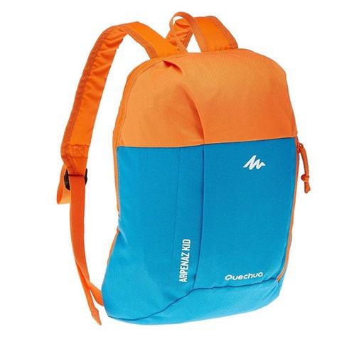 Decathlon Quechua Arpenaz Kidz 7 L Day Hiking Backpack - Blue/Orange Tas Rangsel Gunung Sepeda Lari Sekolah 7L
