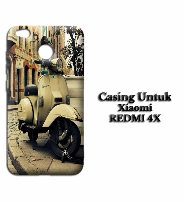 Casing XIAOMI REDMI 4X vespa wall Hardcase Custom Case Se7enstores