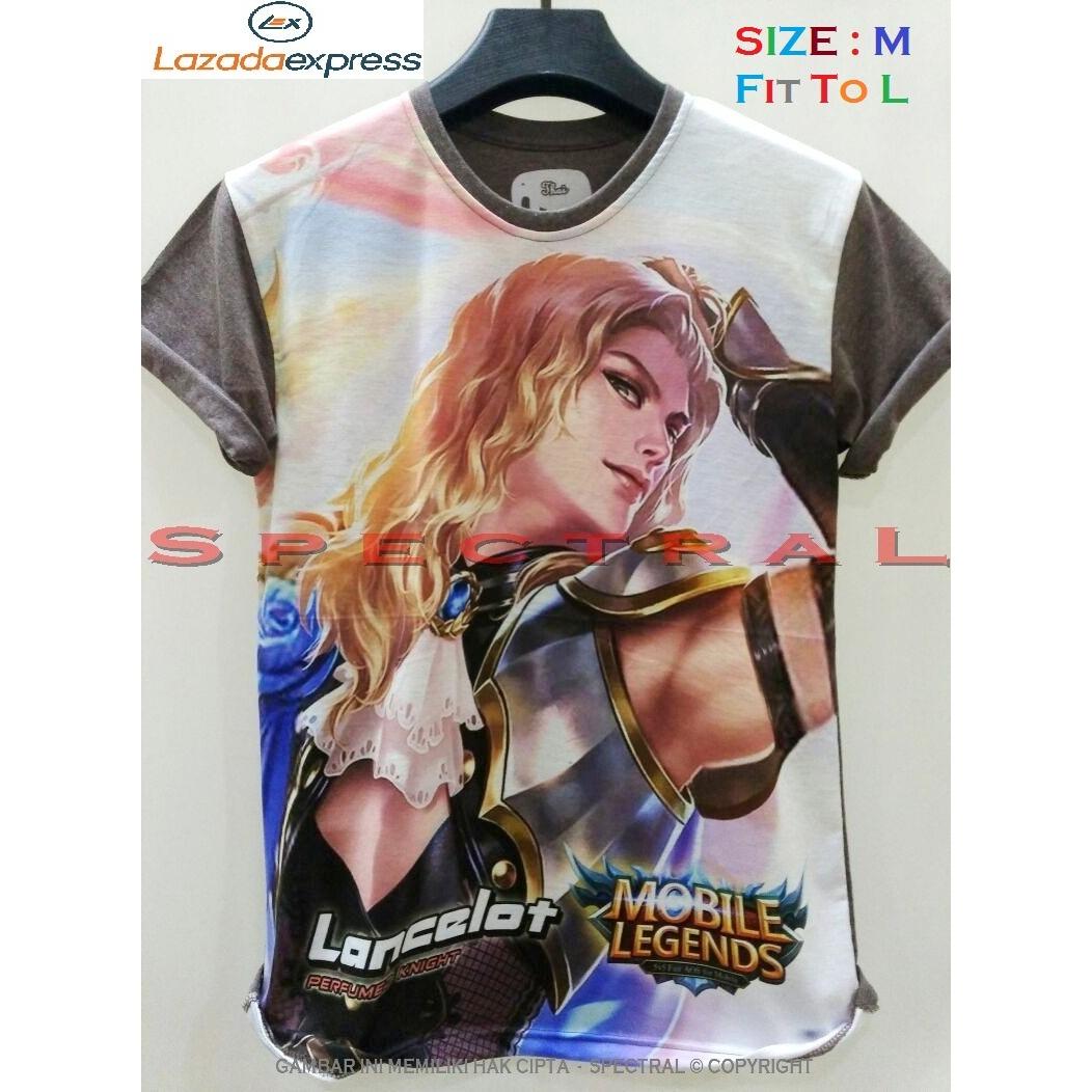 Spectral – 3D LANCELOT Mobile Legend HD Printing Size M Fit To L Soft Rayon Viscose Kaos Distro Fashion T-Shirt Atasan Baju Pakaian Polos Shirt Pria Wanita Cewe Cowo Lengan Murah Bagus Keren Jaman Kekinian Jakarta Bandung Gambar Mobilelegends legends