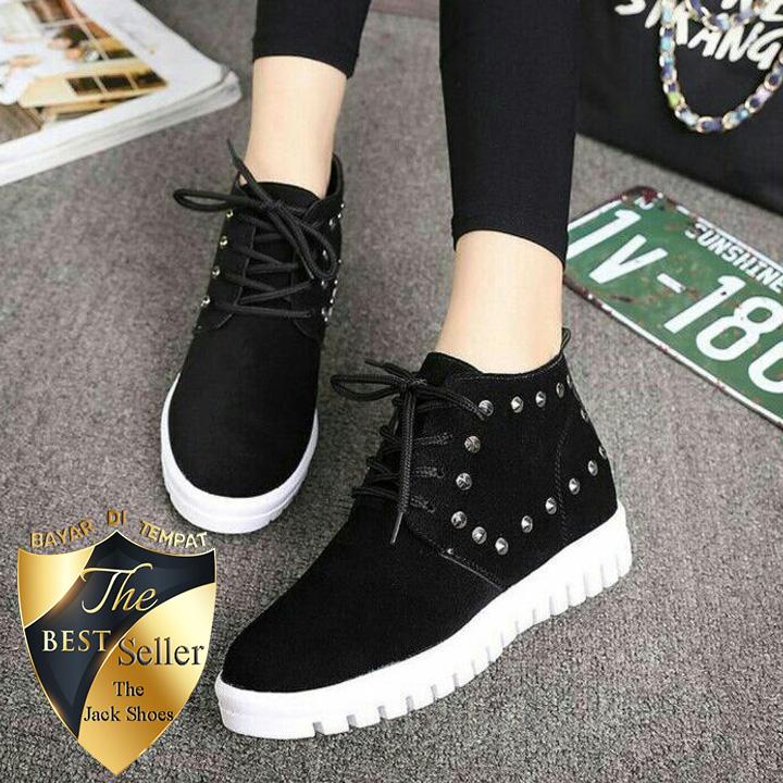 Sepatu Boots Docmart Hitam Funkys