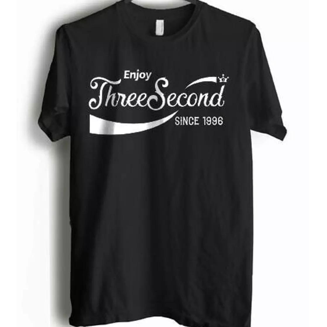 T-Shirt Kaos Pria 3Second