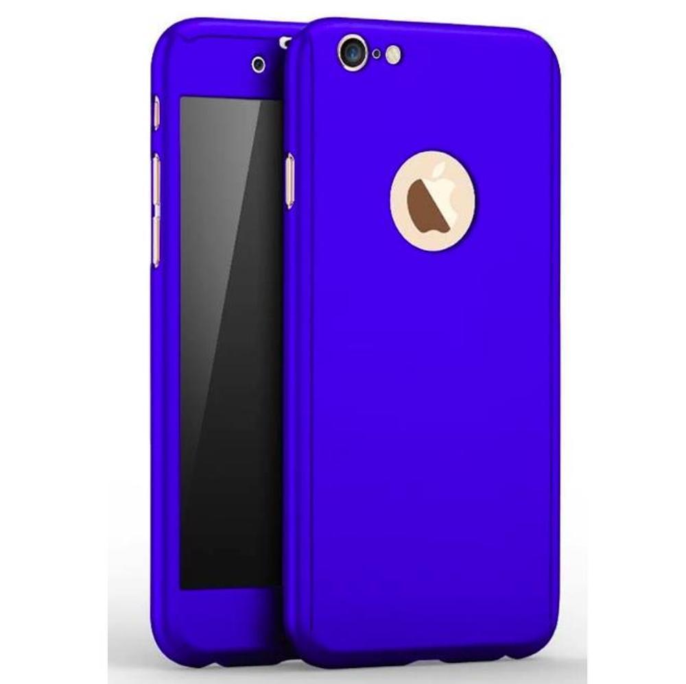 Hardcase Case 360 Apple Iphone 6 / 6S Casing Full Body Cover + Free Tempered Glass - YG0709