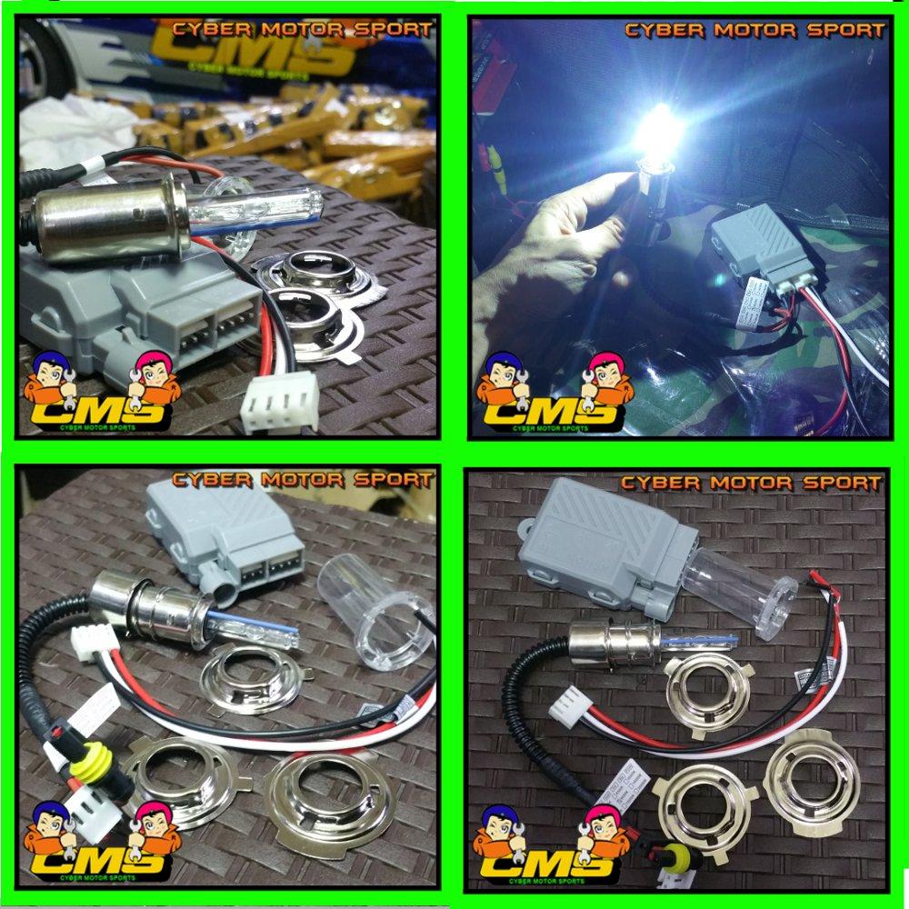 HID motor. Lampu HID Xenon dysun. terang sekali di motor