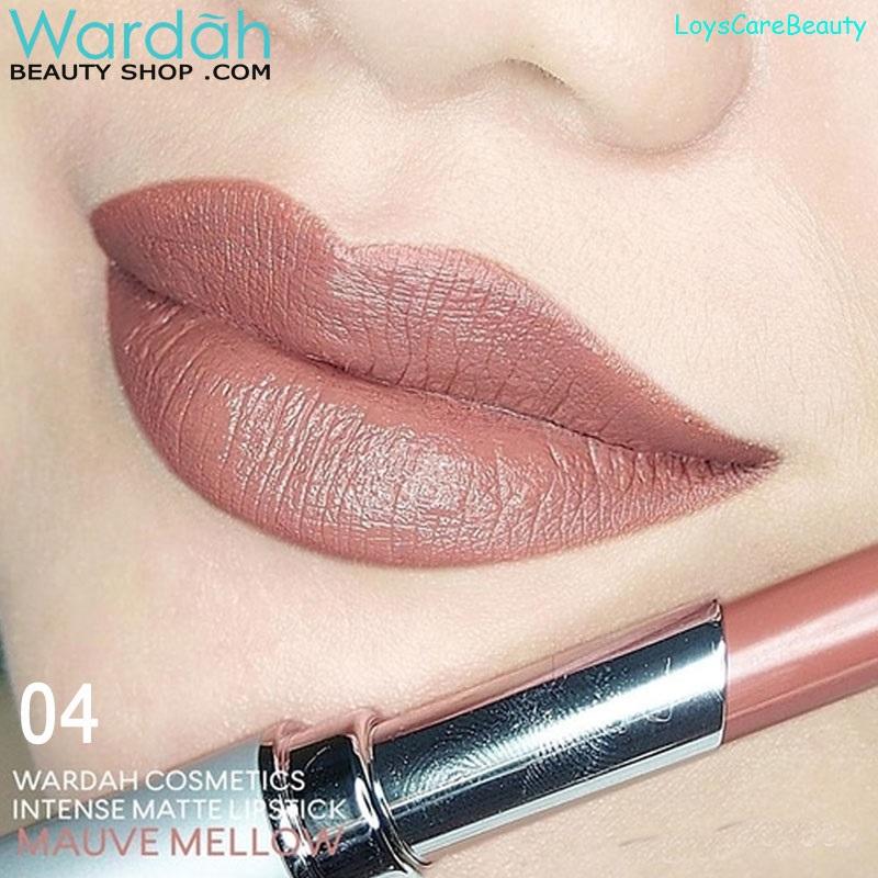 Wardah INTENSE MATTE LIPSTICK 04 - Mauve Mellow