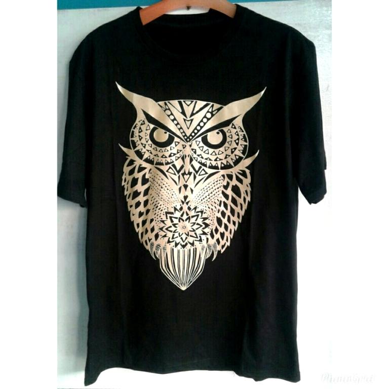 KAOS DISTRO OBLONG HITAM ALL SIZE-PRIA DAN WANITA
