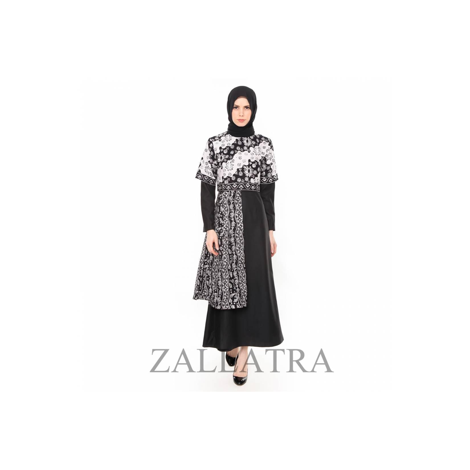 Gamis Batik Wanita Asli Jambi Berkualias - Zallatra GM06