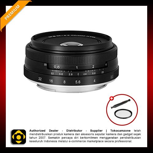 Meike MK-28mm F/2.8 Manual Focus For Fujifilm X-Mount X-A1/A2 - (Free Aksessories Lensa)