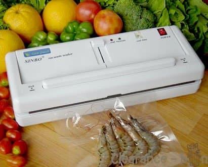 ASLI!!! Vacuum Sealer Sinbo (Mesin Pengemas Plastik Kedap Udara) - bXPyFP