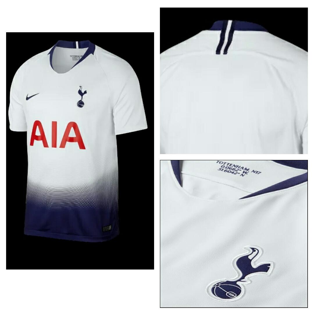 Kaos bola Jersey Club Terbaru 2018/2019 Tottenham Hotspur home