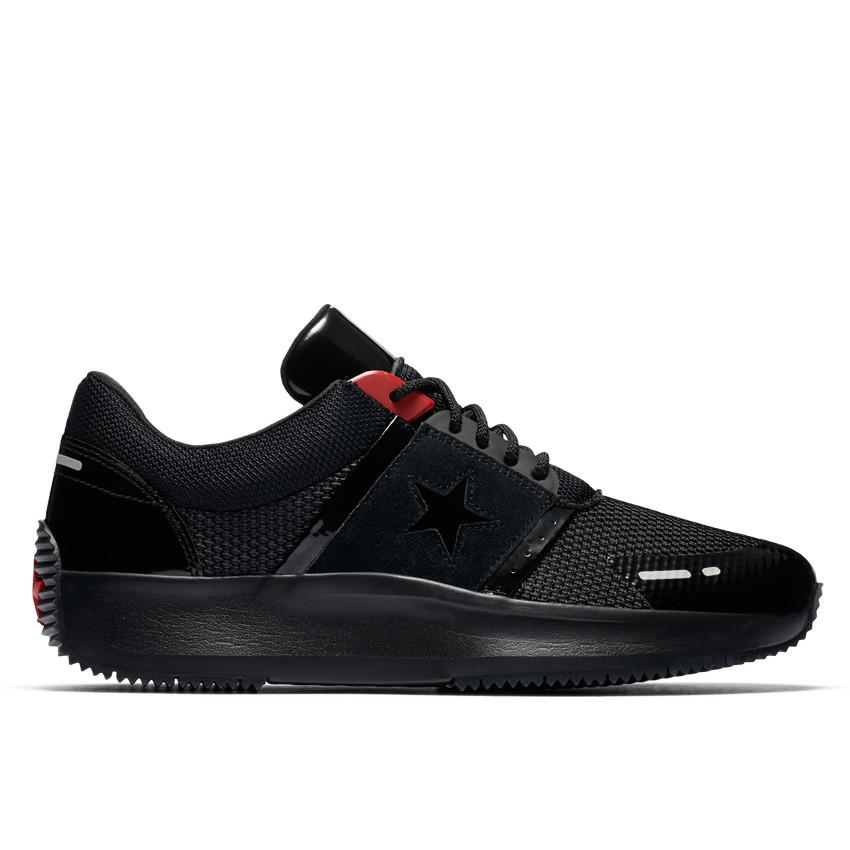 CONVERSE RUN STAR Y2K - BLACK/BLACK/RED - CON163048C