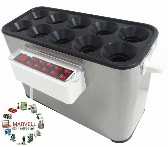 Hot Item!! Mesin Sosis Telur Egg Roll Et-Dc10 (10 Lubang) U002F Sostel Listrik - ready stock