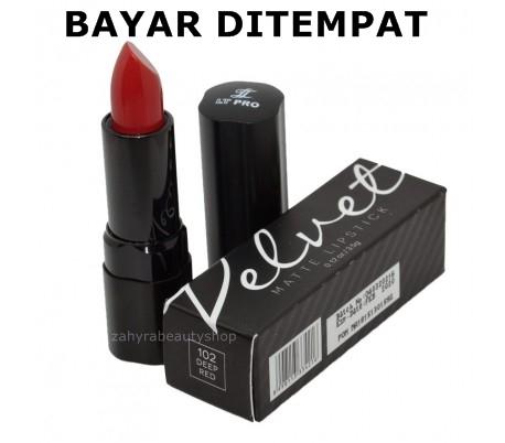 LT Pro Velvet Matte Lipstick 102 Deep Red