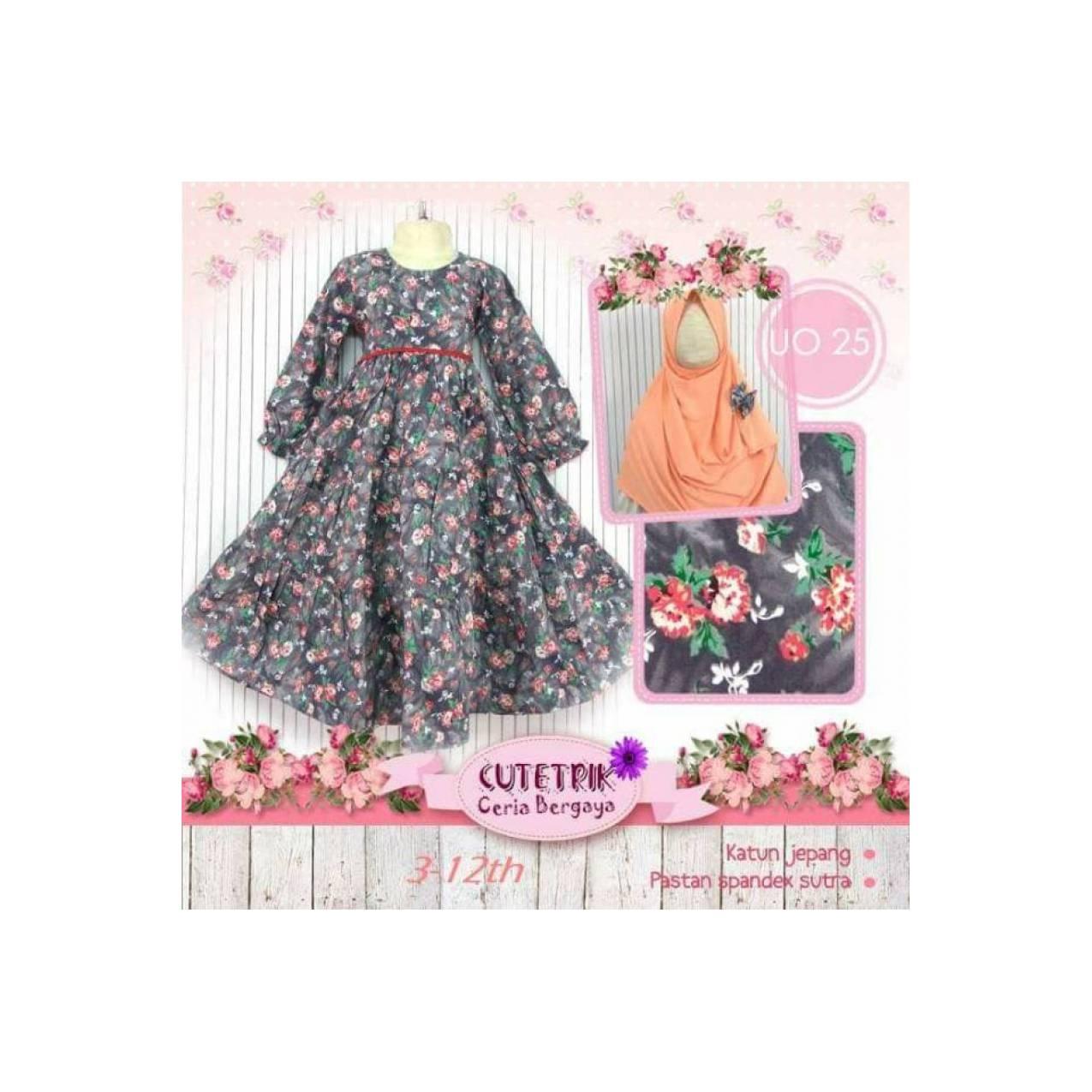 Best Seller Gamis couple ibu dan anak/couple mom and kids cutetrik