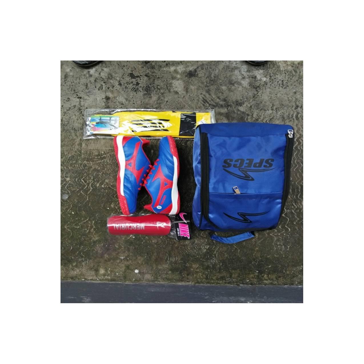 Paket Komplit!! Sepatu Futsal Mizuno Neo Skin Komponen Ori