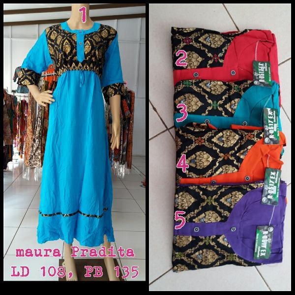 Promo Hari Ini Gamis Batik Maura Untuk Lebaran