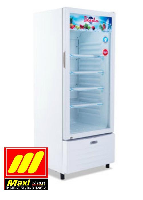 Ikeda ISC-200 Display Cooler Showcase 180 Liter 4 Rak - Putih - Maxistore