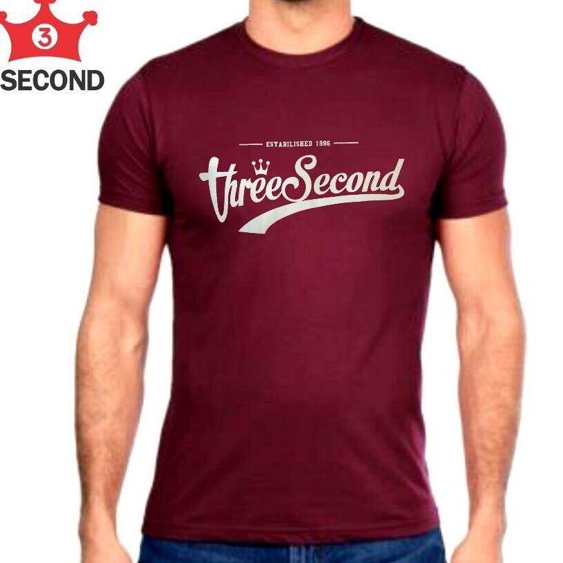 Kaos LP “BSJ 3SECOND MAROON#2” Pria & Wanita Terbaru Catoon Combad Terbaru Termurah